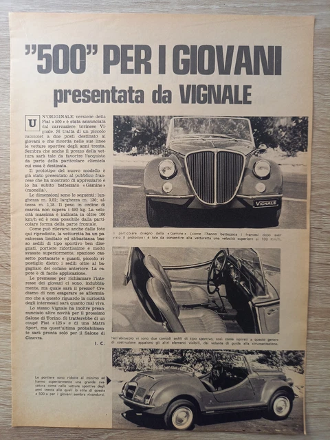 Miniature Vignale Gamine 1967 - Échelle 1/43 - Boîte D'origine (occasion)