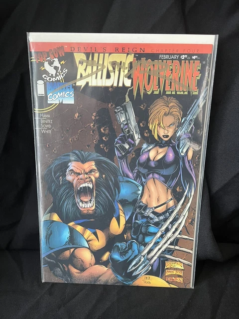Wolverine Ballistic #1 Marvel/TopCow comics crossover Signed W/ Certificate COA