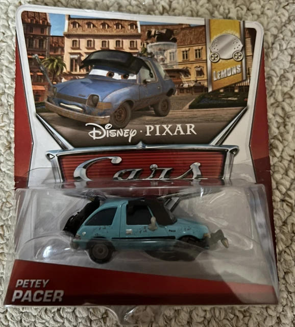 DISNEY CARS 2 Petey Pacer With Torch Lemons 2013 Mattel 1:55 *Non