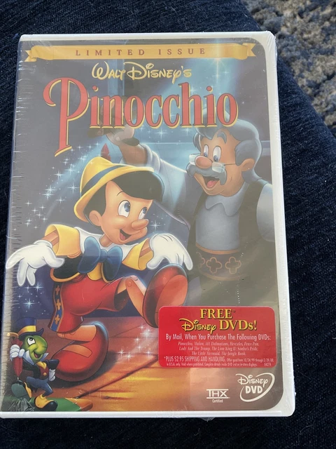 Pinocchio (DVD, 1999, Limited Issue)