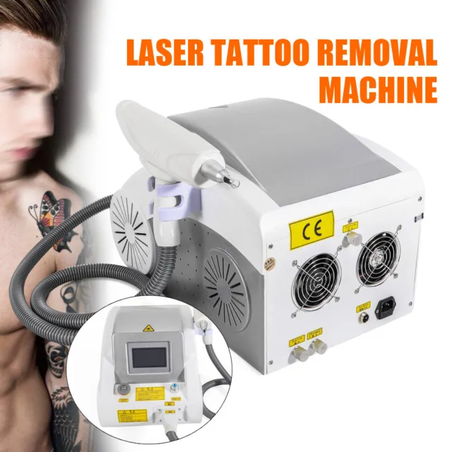ND YAG Tattoo Removal Laser Q-switch Machine Skin Whitening Eyebrows Removal NEW