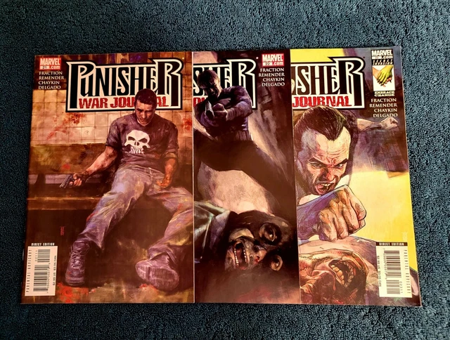 Punisher War Journal #21-23  Marvel Comic Book Lot/ Series Run