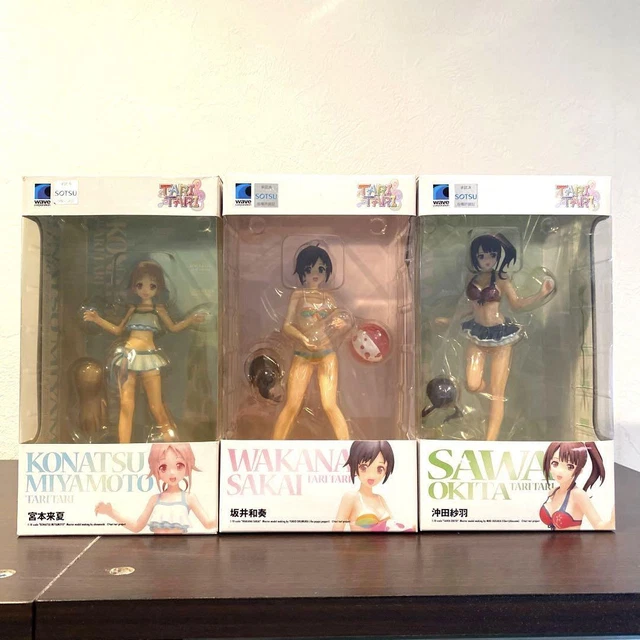 LOT 3 TARI TARI - BEACH QUEENS 1/10 Scale FIGURE SET sena kobato - bikini F25586