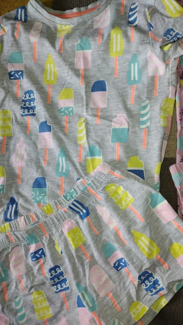 Girls Bundle Of 6 Pairs Of Shorty Pyjamas Age 3-4 Years Excellent Condition 7