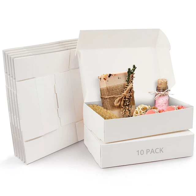 Kurtzy Coffrets Cadeaux Noir Hobby (Paquet de 20) - Taille de la boîte