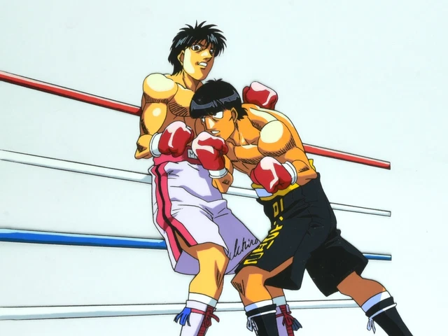 Hajime no Ippo Original Animation Production Cel Art Douga Japanese Anime Genga