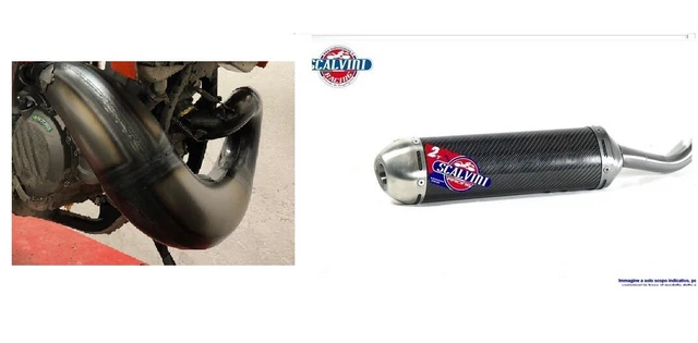 CMT Compositi | Protection d'échappement en carbone pour KTM EXC 300 2017