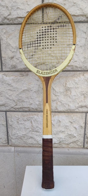 Raquette De Tennis Vintage Slazenger Challenge No.1 - Bois - Rare