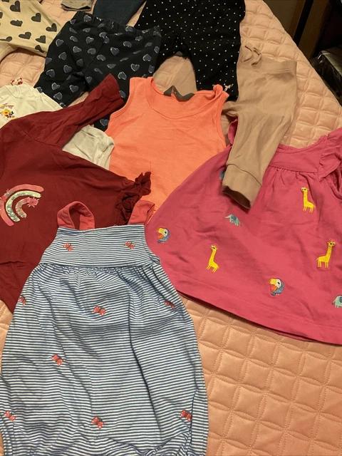 Baby girl large clothes bundle size 3-6 months Various brands 2
