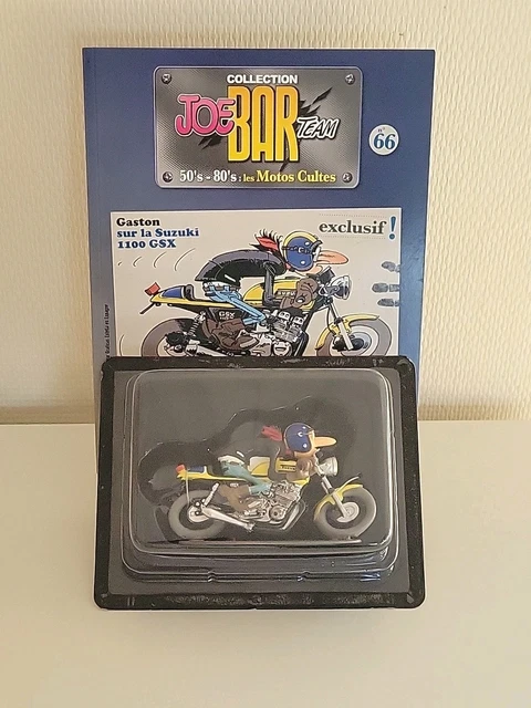 Figurine Résine 1/18 SUZUKI Van Van 90 - Joe Bar Team - Clara Loveli - Modèle Collection