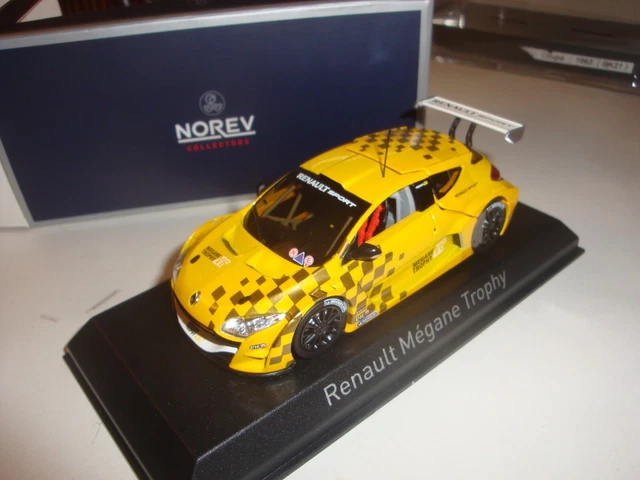 DV7847 NOREV 1/43 RENAULT SPORT MEGANE TROPHY 2009 Ref 7711427320 ETAT NEUF