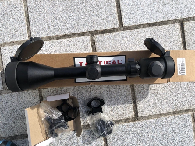 Lunette De Visée Airsoft 3-9x40 - Monture Picatinny - Réticule Lumineux Rouge/vert - Occasion