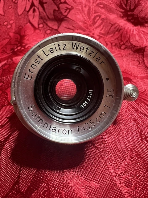Leica Ernst Leitz Wetzlar Summaron 35mm f/3.5 1952