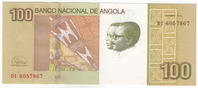 786 Heilige Nr. Zwischen Serie No.angola, 100 Kwanzas, UNC