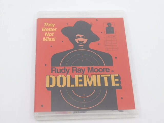 Dolemite (Blu-ray, 1975) Vinegar Syndrome - Rudy Ray Moore! Dolemite (Blu-ray, 1975) Vinegar Syndrome - Rudy Ray Moore!
