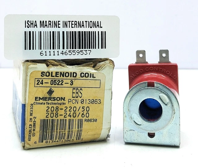 Emerson EBS 24-0522-3 Solenoid Coil