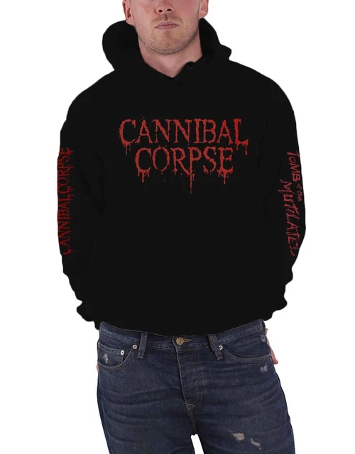 Cannibal Corpse Hoodie Tomb Of The Mutilated 2019 Official Mens Black Pullover