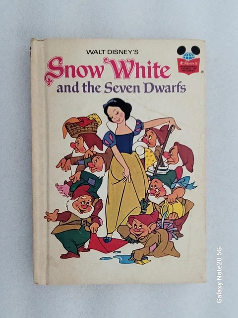 SNOW WHITE AND The Seven Dwarfs Walt Disney 1973 Hardcover Book £6.55 ...