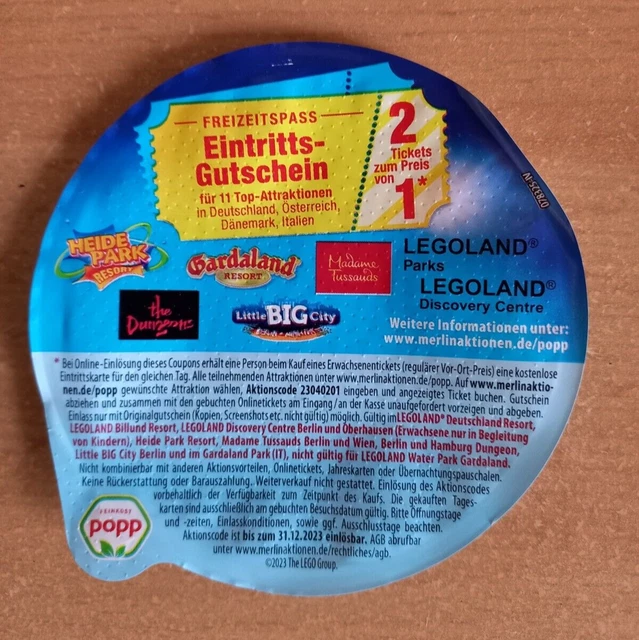 2 für 1 Gutschein ~ Eintritts-Gutschein ~ 2 Tickets zum Preis von 1