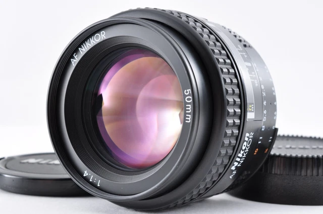 Nikon AF Nikkor 50mm F1.4 Standard Prime Lens F Mount [Near Mint] from JAPAN