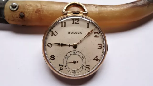 BULOVA VINTAGE POCKET watch RARE 255.00 PicClick UK