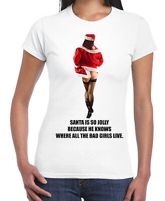 Babbo NATALE E'COSI 'JOLLY WOMEN'S T-Shirt-Babbo Natale Regalo Di Natale Regalo Sexy