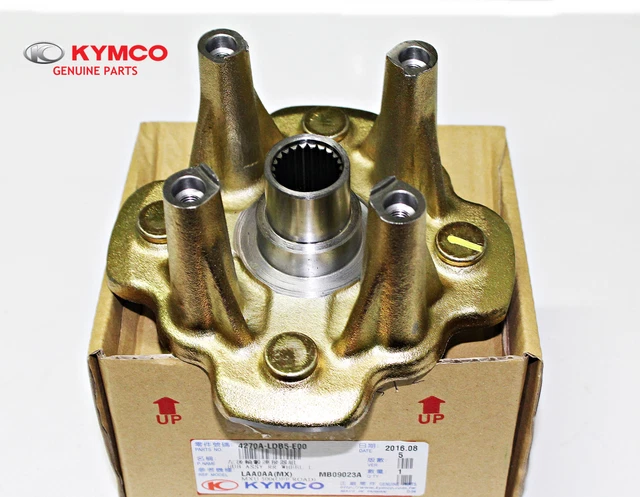 NEW OEM KYMCO MOYEU DE ROUE ARRIERE GAUCHE + PORTE DISQUE MXU 500 2x4 4x4 4T EUR