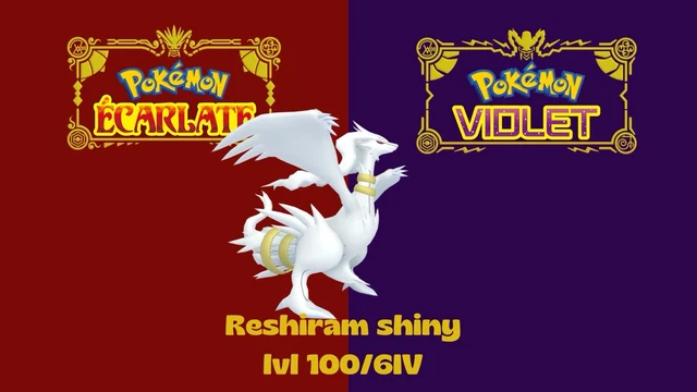 30 Œufs Shiny 6IVs Aléatoires Pour Pokémon Violet Et Écarlate - Nintendo Switch