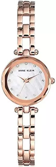 Anne Klein Women'S Premium Crystal Accented Open Bracelet Watch 2