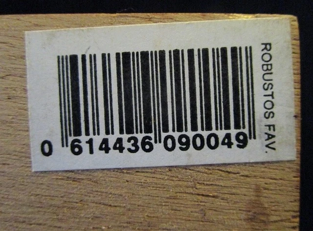 Robustos La Favorita - Wooden Cigar Box ONLY - From Canary Islands (Spain) 5
