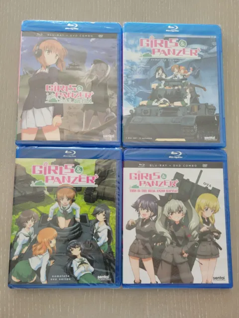 Girls Und Panzer Anime Complete Tv Series Ova Collection Anzio Battle Der Film Picclick