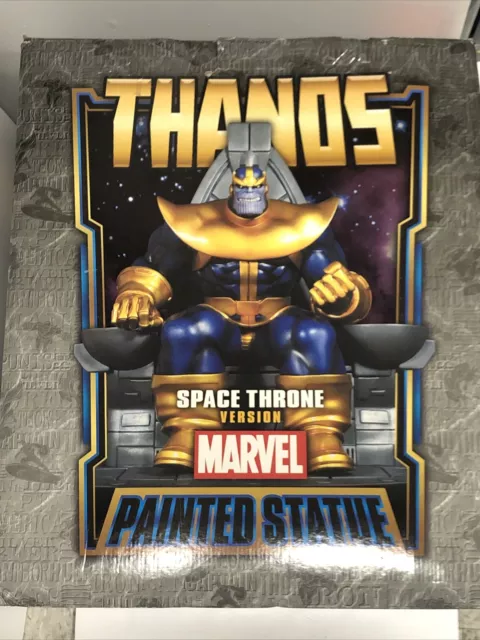 Thanos Space Throne Version Marvel Painted Statue 2011