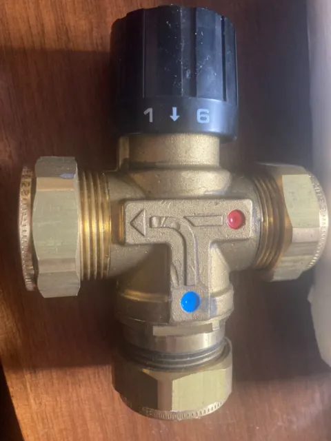 Thermostatic mixing valve 1" NIBCO