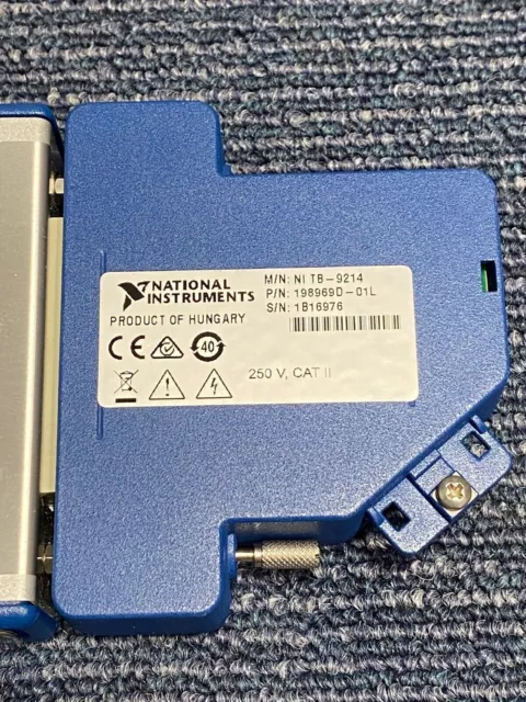 National Instruments NI-9214 Thermocouple input Module with NI TB-9214 3