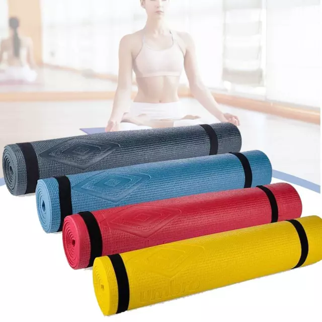 Tappetino Yoga Antiscivolo 175 x 60 cm Ideale x Palestra Umbro 4 colori assortit