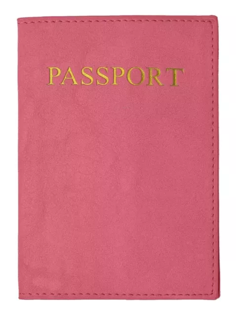 New PU Leather passport holder credit ATM card case ID International Passport