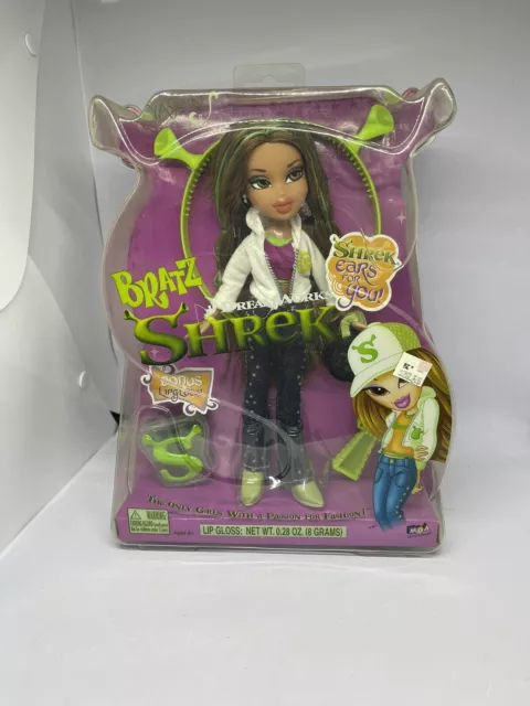 MGA DREAMWORKS BRATZ Shrek Yasmin Doll With Accessories Brand New ...