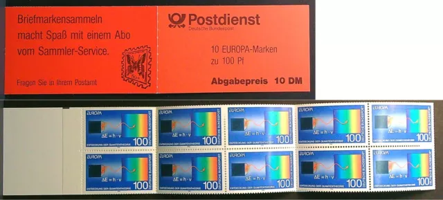 BRD / Bund 1994  MH-MiNr. 30 H-Blatt 34 postfrisch - Markenheftchen