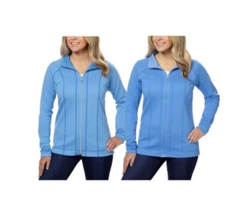 Kirkland Signature Ladies Reversible Full Zip Jacket - Size: Large     -     A-3
