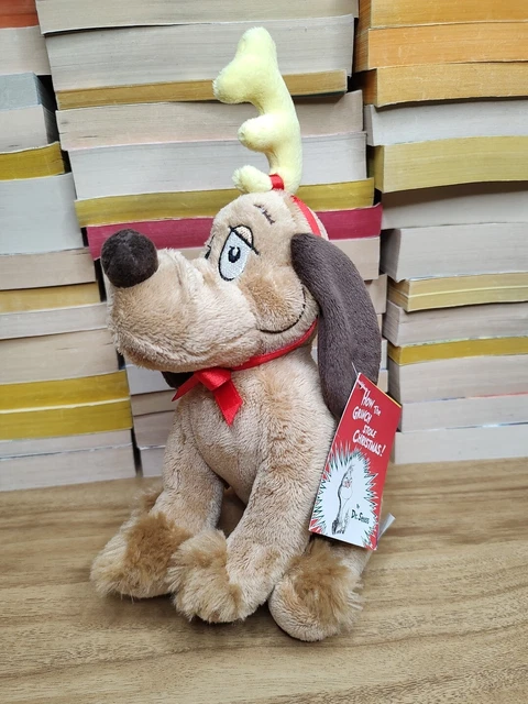 Build-A-Bear Dr. Seuss How the Grinch Stole Christmas Max Dog Reindeer Plush