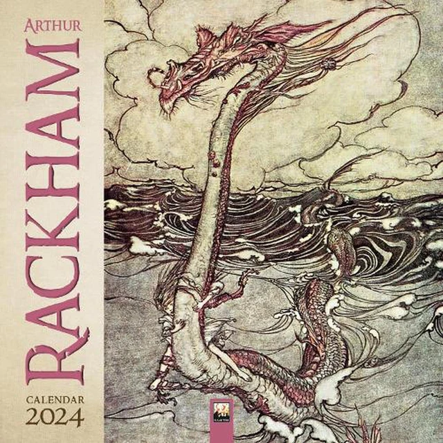 ARTHUR RACKHAM WALL Calendar 2024 (Art Calendar) by Flame Tree Studio