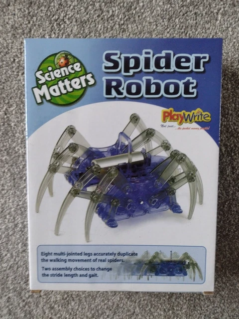 SPIDER ROBOT SCIENCE Matters Kit New 4.99 PicClick UK