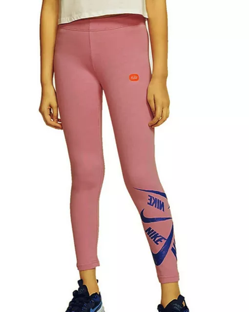 Girls Nike Sportswear Nsw Leggings Pink Ages 10-11, 12-13 14+ New Rare Last Few