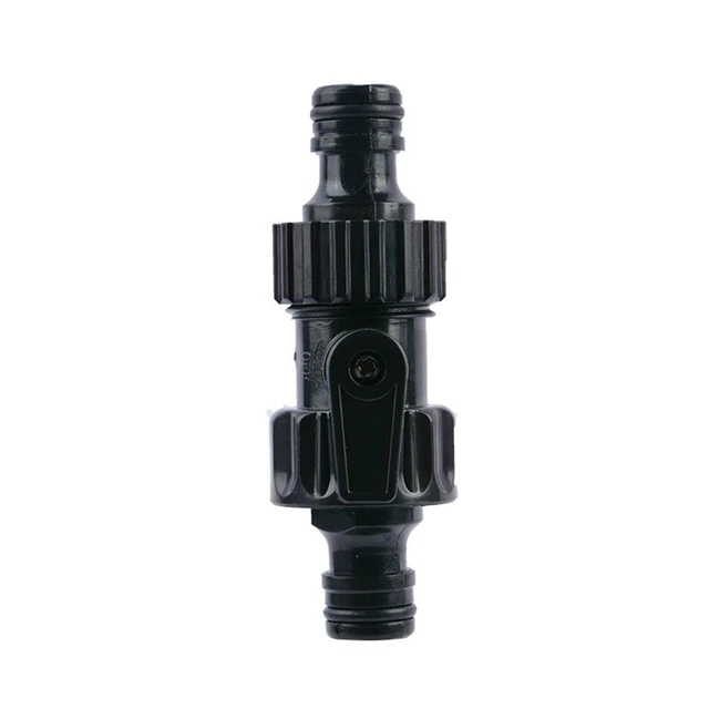 Garden Hose Pipe Inline Tap 1/2\ Shut Off Valve Fitting Connector Removable 8