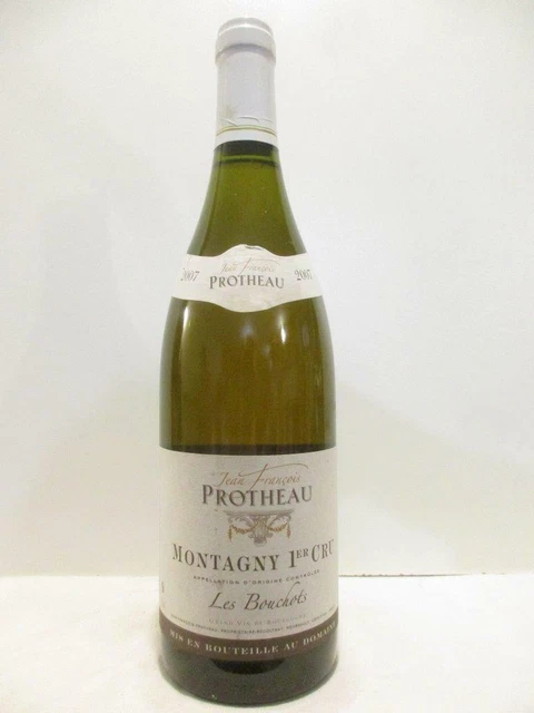 montagny jean-françois protheau premier cru les bouchots blanc 2007 - bourgogne