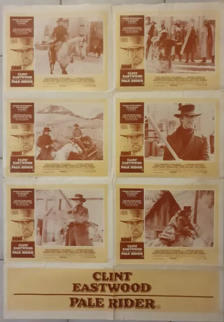 Vintage Clint Eastwood Pale Rider One Sheet Movie Poster Australia