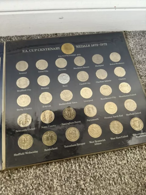 Esso FA Cup Centenary 1872-1972 Coin Set Collection 3