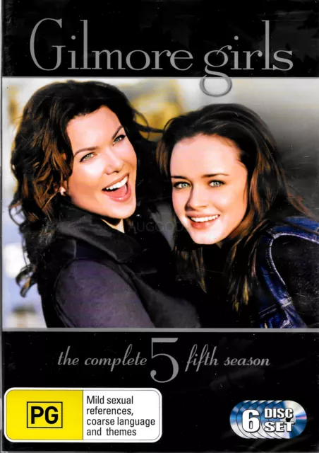 GILMORE GIRLS - THE COMPLETE 5TH SEASON - DVD Series Rare Aus Stock New