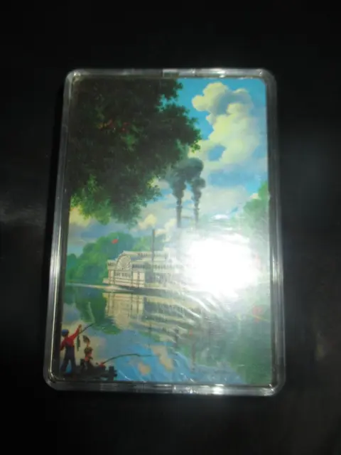 NEW Vintage STARDUST Paul Detlefren MISSISSIPPI STEAMBOAT Playing CARDS - 1970's