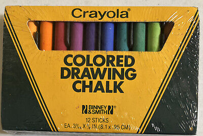 De colección Crayola Color Dibujo Tiza 12 Colores Sellado NO PARA PIZARRA